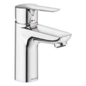 TVÄTTSTÄLLSBLANDARE CORE MED PUSH DOWN-VENTIL KROM DAMIXA