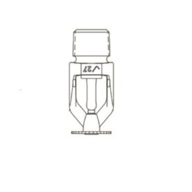 SPRINKLERHUVUD V2728 PEN K5.6 93° QR VIT 15 VICTAULIC