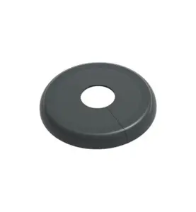 VULKBRICKA 15-22 MM YD 48 MM H=5,5 MM ENKEL DELBAR, RUND GRÅ FALUPLAST