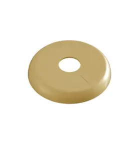 VULKBRICKA 15-22 MM YD 48 MM H=5,5 MM ENKEL DELBAR, RUND BRUN FALUPLAST