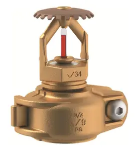 SPRINKLERHUVUD SSU 20 K115 68°C UPP MÄSSING SR VICTAULIC