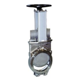 SKJUTSPJÄLLSVENTIL MED RATT DN150 ROSTFRITT MASSAVENT PN10