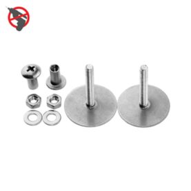 MONTAGEBRICKA 25X30 MM ROSTFRI 2P