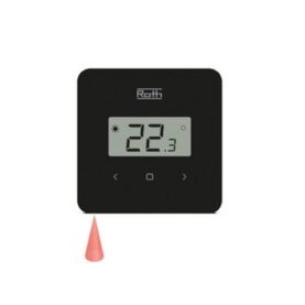 RUMSTERMOSTAT TOUCHLINE ® SL SVART, IR ROTH