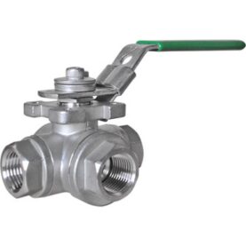 KULVENTIL 3-VÄGS MED L-PORT TYP 2057 DN 15