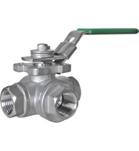 KULVENTIL 3-VÄGS MED L-PORT TYP 2057 DN 15