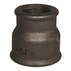 MUFF 240 SVART ADUCERJÄRN 65X50 EN 10242/A2