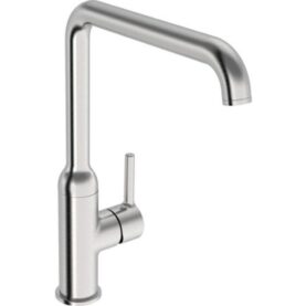 KÖKSBLANDARE OPTIMA STYLE HÖG J-PIP BORSTAD STÅL PINNSPAK ORAS