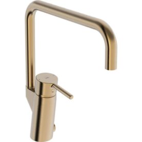 KÖKSBLANDARE OPTIMA STYLE HÖG, J-PIP, PINNSPAK, BORSTAD BRONS, DWV, 3V ORAS