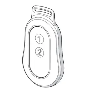 FJÄRRKONTROLL BLUETOOTH, FÖR AUTO SPOL/STÄDLÄGEN ORAS