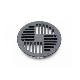 GOLVBRUNNSSIL ART DECO PLAST SVART 130 MM PURUS