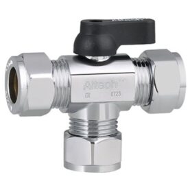 MINIKULVENTIL FÖRKROMAD T-RÖR 12 ALTECH