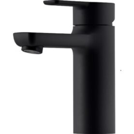 TVÄTTSTÄLLSBLANDARE LYNX 1,6L/MIN LEED MATT SVART 3/8" MORA