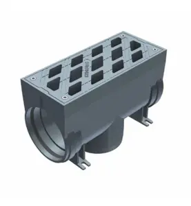 AVVATTNINGSRÄNNA HYDROBLOCK 200 RD BOTTENUTLOPP ANRIN