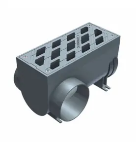 AVVATTNINGSRÄNNA HYDROBLOCK 200 RD SIDOUTLOPP ANRIN