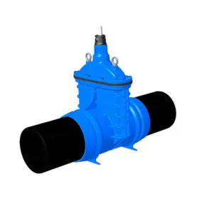SLUSSVENTIL 8844-4 PE100RC SDR17 DN250/DY250 MM ULEFOS