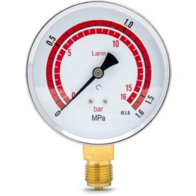 TRYCKMÄTARE R15 NED 100MM M LARMTEXT ALTECH