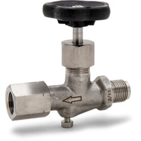 MANOMETERVENTIL UTAN KONTRFLÄNS 10 SYRAFAST ROSTFRITT ALTECH