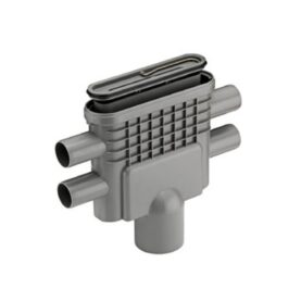 UTLOPPSHUS 75/4X40 BOTTEN MED VATTENLÅS UNIDRAIN