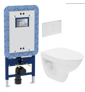 WC PAKET SIGMA TEK SPIRA SIGMA 01 VIT SPOLKNAPP