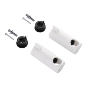 FÄSTESATS FÖR DUSCHSTÅNG DIVELLO RIG Ø22 VIT