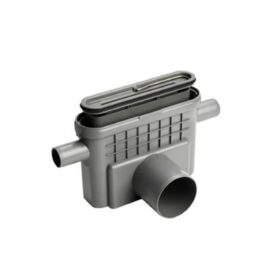 UTLOPPSHUS 75/2X32 SIDOUTLOPP MED VATTENLÅS UNIDRAIN