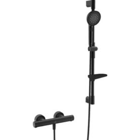 DUSCHPAKET AURELIA 150CC MANCHETTER MATT SVART ORAS