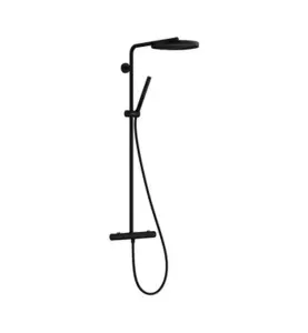 DUSCHSYSTEM PULSIFY S PURO 160 CC MATT SVART HG