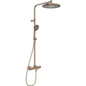 KAR-/TAKDUSCHPAKET AURELIA 150CC 3-STRÅLIG MANCHETTER BORSTAD BRONS ORAS