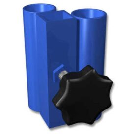 RÖRHÅLLARE DUBBEL C/C 40 LK