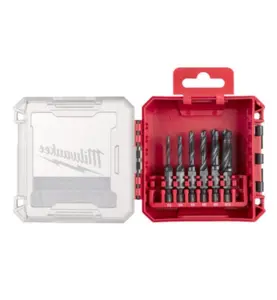 MILWAUKEE KOMBIGÄNGTAPPSATS HSSG 1/4" 6P