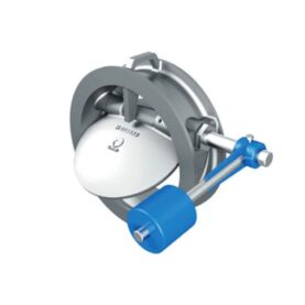 SPJÄLLBACKVENTIL MED MOTVIKT I ROSTFRITT STÅL PN25 SERIE R