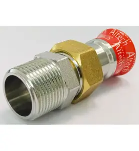 ÖVERGÅNGSKOPPLING 22XG25 1 MUFF ELFÖRZINKAD M-PROFIL ALTECH