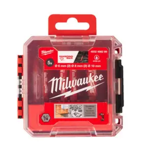 MILWAUKEE DIAMANTBORRSET HEX 6/8/10MM 5P