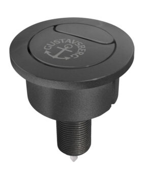 SPOLKNAPP ESTETIC MATT SVART GBG