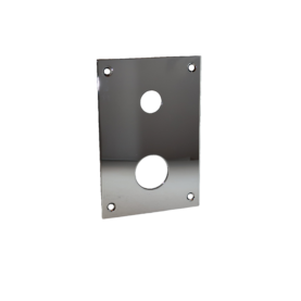 Tapwell BOX Plate 268/368 +2cm Krom