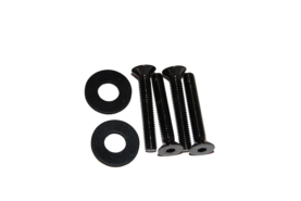 Tapwell Skruv boxplate Black Chrome