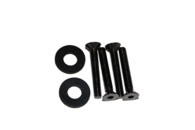 Tapwell Skruv boxplate Black Chrome