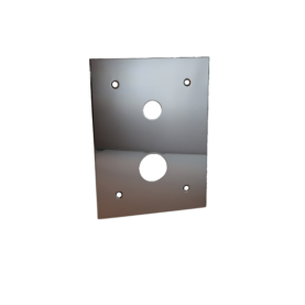 Tapwell BOX Plate 268/368 2.5cm Krom