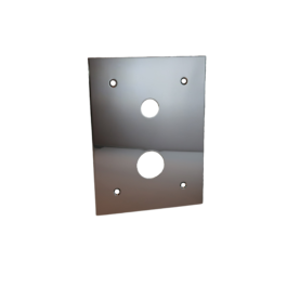 Tapwell BOX Plate 268/368 2.5cm Krom