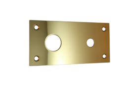 Tapwell Box Plate 006 Mässing
