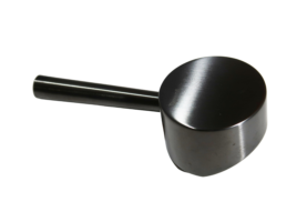 Tapwell ZLEV121 Brushed Black Chrome