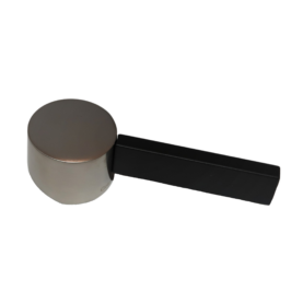 Tapwell ZLEV193 Brushed Nickel/Svart