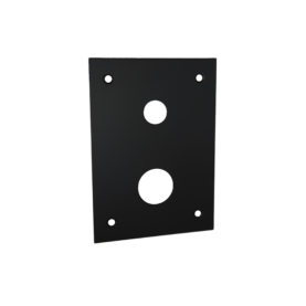 Tapwell BOX Plate 268/368 +2cm Mattsvart