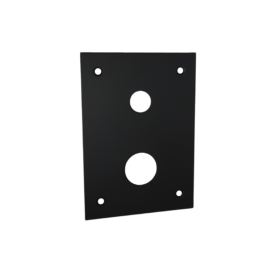 Tapwell BOX Plate 268/368 +2cm Mattsvart