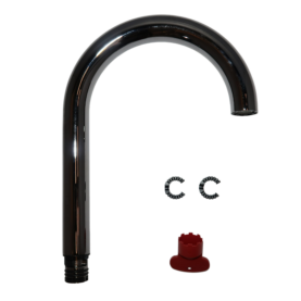 Tapwell ZCANA3304 Black Chrome
