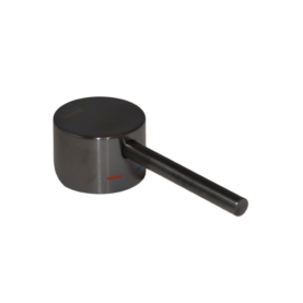 Tapwell ZLEV107 Brushed Black Chrome