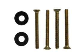 Tapwell Skruv boxplate 60mm Mässing
