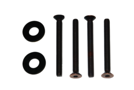Tapwell Skruv boxplate 60mm Koppar