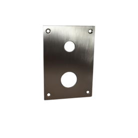 Tapwell BOX Plate 268/368 Brushed Nickel